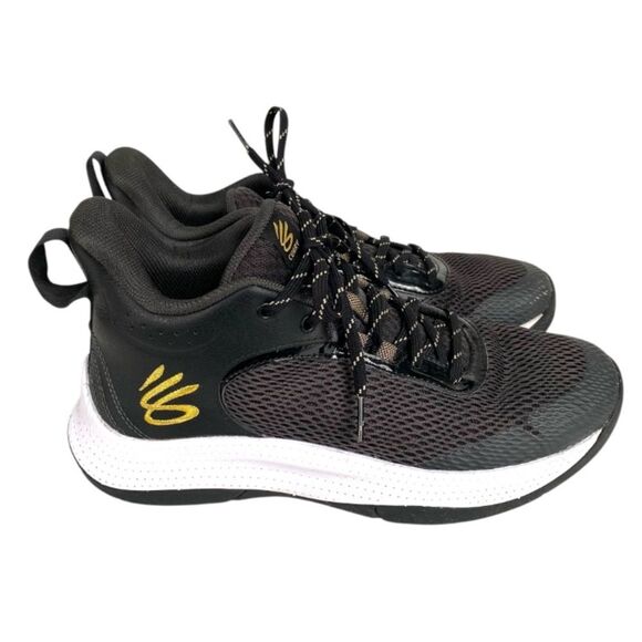 Under Armour Unisex UA 3Z6 Basketball Jet Gray/Black/Metallic Gold - 3025090-102 - Picture 1 of 6